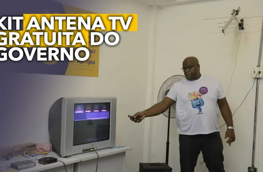 Kit Antena Digital gratuito no Brasil: Saiba quem pode receber