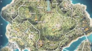 Mapa Bermuda Free Fire: Guia completo das áreas!