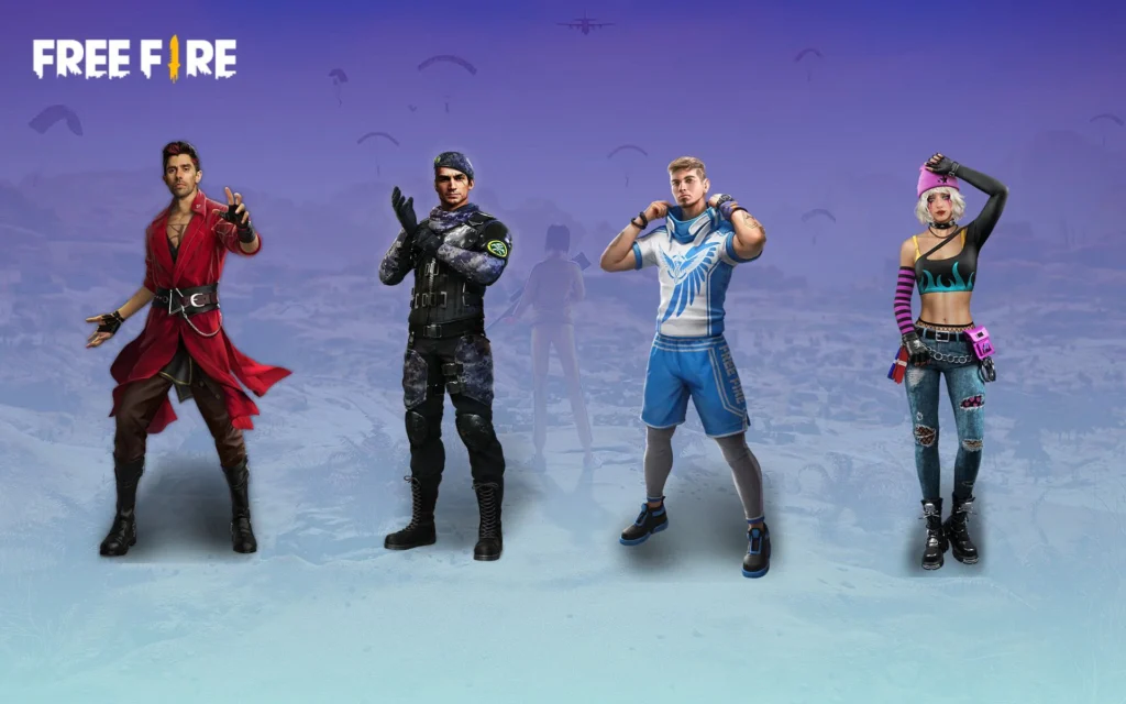 Combinação do Free Fire: Dicas para granadeiros, rushers e suportes