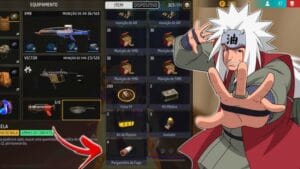 Free Fire: Como conseguir a skin exclusiva de Jiraya?