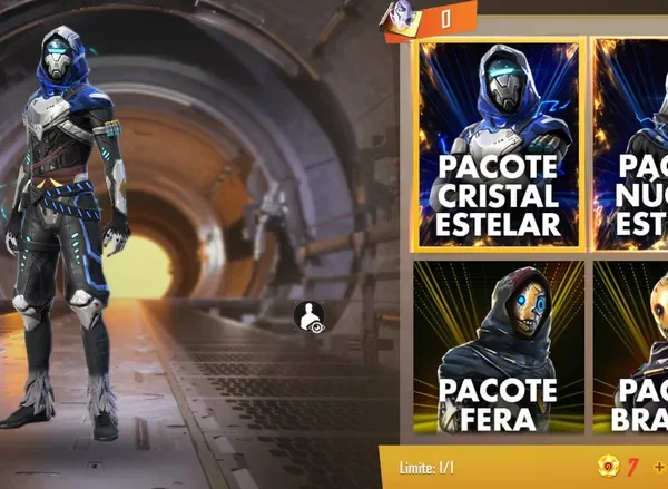 Skin Besta da Galáxia chega no Free Fire