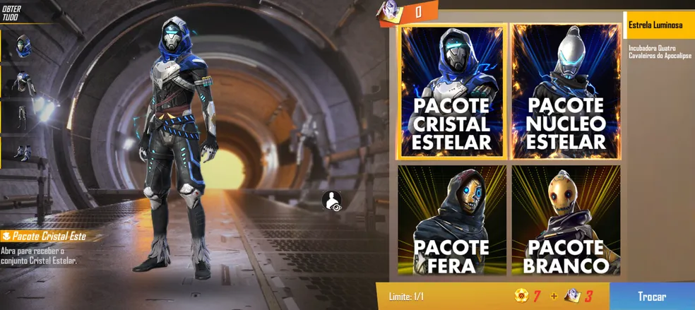 La piel de la bestia de Galaxy llega a Free Fire