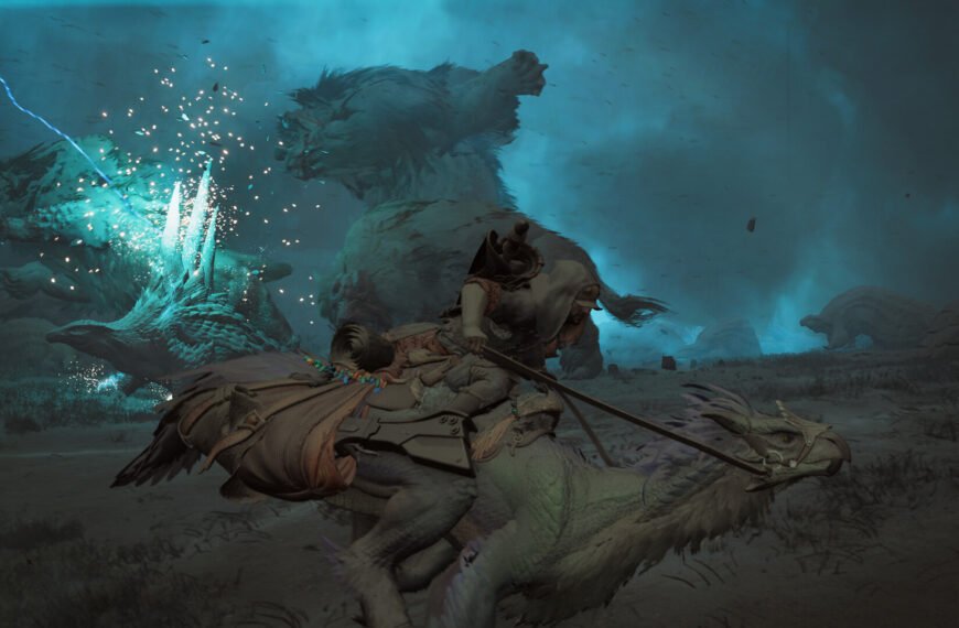 Onde encontrar a Chama Negra em Monster Hunter Wilds