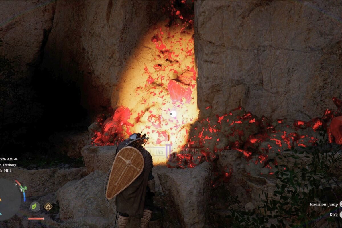 Onde encontrar Pedra de Sangue no Crimson Desert